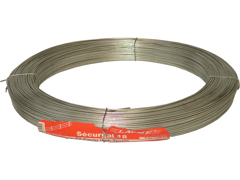 Stahldraht SECURGAL 18:   CLASSIC-Draht  Für Festzäune  Dick verzinkter Stahldraht Ø 1,8mm   Widers