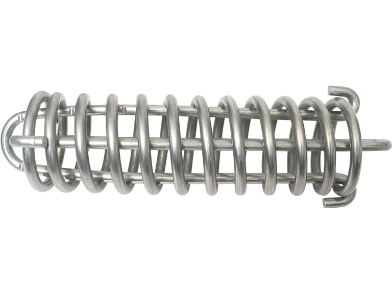 Forceflex Spannfeder:   Spannfeder für FORCEFLEX-Aludraht Systeme Für eine konstante Zugspannung am