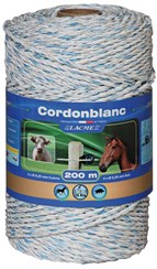 CORDONBLANC Kordel:   PREMIUM-Kordel Für lange Zäune bis 16km. Perfekt für Pferde, auch für ganzj