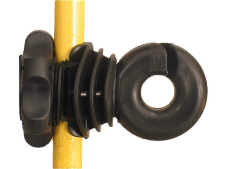 IVABLOC - PREMIUM Ringisolator:   Für Litzen und Drähte Passend für Pfähle von Ø 8mm bis Ø 14mm Rutsch- und dr