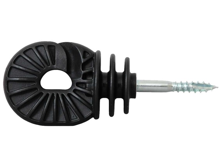 Isolator IVO:   100Stk im Eimer   Ovaler Ringisolator  Für Litzen und Drähte  HPX-Schlif