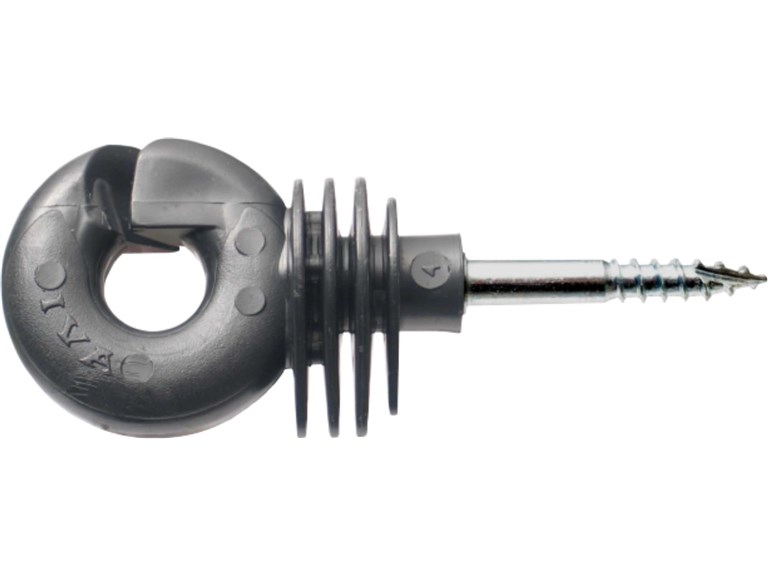 PREMIUM-Ringisolator IVA - HPX:   Profi-Ringisolator  Für Litzen und Drähte  Bessere Verzinkung erhöht die K
