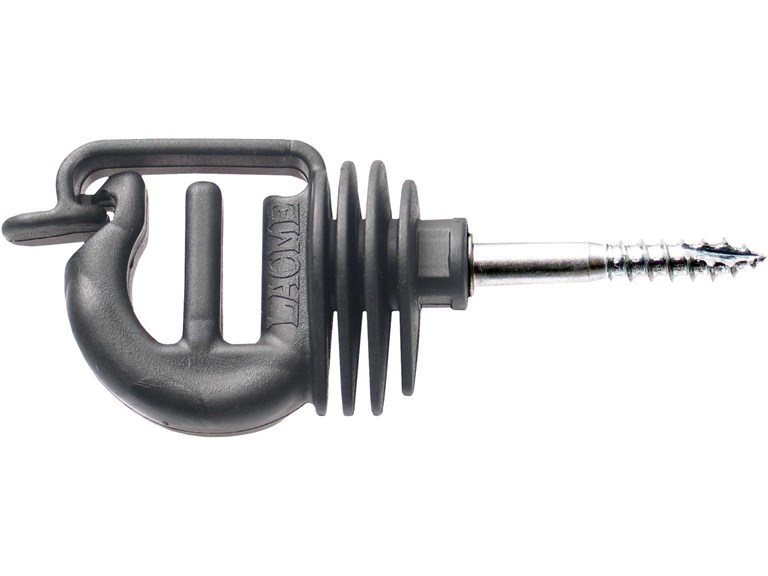 Isolator ISOCLIP HPX:   25Stk im Beutel   Für Seile bis 8mm und Bänder bis 12mm  HPX-Schliff ermö