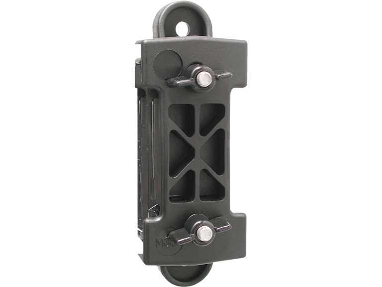 Isolator IRULOCK:   Das "Muss" für Bänder bis 40mm. Perfekte Blockierung durch 2 Flügelmuttern. 