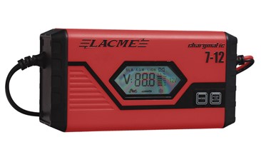 Batterie-Ladegerät CHARGEMATIC 7-12:   Das Lacmé Chargematic 7-12 Ladegerät eignet sich ideal für Elektrozaunakkus.
