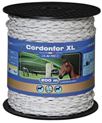 CORDONFOR XL Kordel:   PREMIUM-Kordel Für kurze bis mittellange Zäune bis 10km 2 dick verzinkte S
