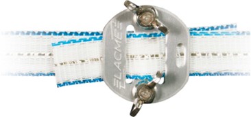 Bandverbinder 20 mm:   Für unterbrechungsfreien elektrischen Kontakt. Zum Nachspannen des Bandes. A
