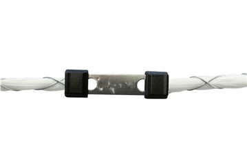 Litzclip Kordelverbinder 6mm (5Stk.):   Stabile Verbindung zweier Weidezaunkordeln bis 6mm.  Wiederverwendbar    V