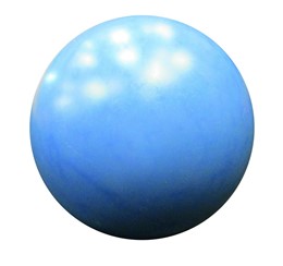 Kunststoffball für POLYTHERME:   Jede POLYTHERME kann mit Kunststoffball oder Aluminium-Schale ausgestattet w