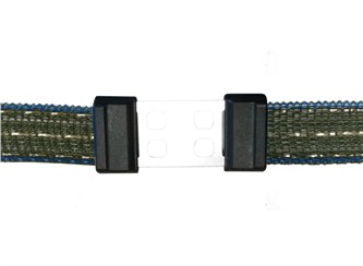Litzclip Bandverbinder 20mm (5Stk.):   Stabile Verbindung zweier Weidezaunbänder bis 20mm.  Wiederverwendbar    V