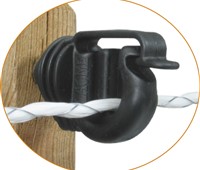 Isolator ISOCLIP HPX:   25Stk im Beutel   Für Seile bis 8mm und Bänder bis 12mm  HPX-Schliff ermö