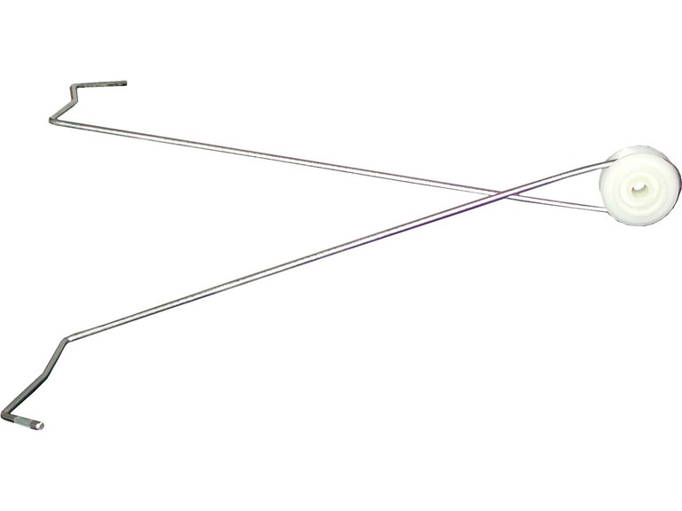 Distanzisolator ISO-XTENSE+:   Ermöglicht das Führen eines elektrifizierten Leiter an einem 2 oder 3 reihig
