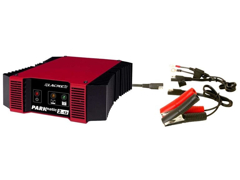 Batterie-Ladegerät PARKMATIC 2-12:   Das Lacmé Parkmatic 2-12 Ladegerät eignet sich ideal für Elektrozaunakkus. E